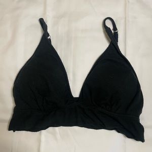 Black bralette